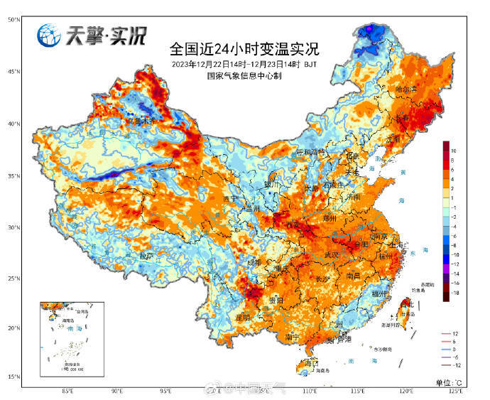 中国•社会观察这波低温冰冻终于要熬到头了！东北地区东部局地升幅超8℃