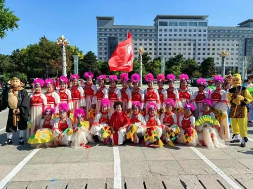 黑龙江省助老志愿者协会秧歌委员会成功举办“庆七一颂党恩”黑龙江省秧歌大会(图4)